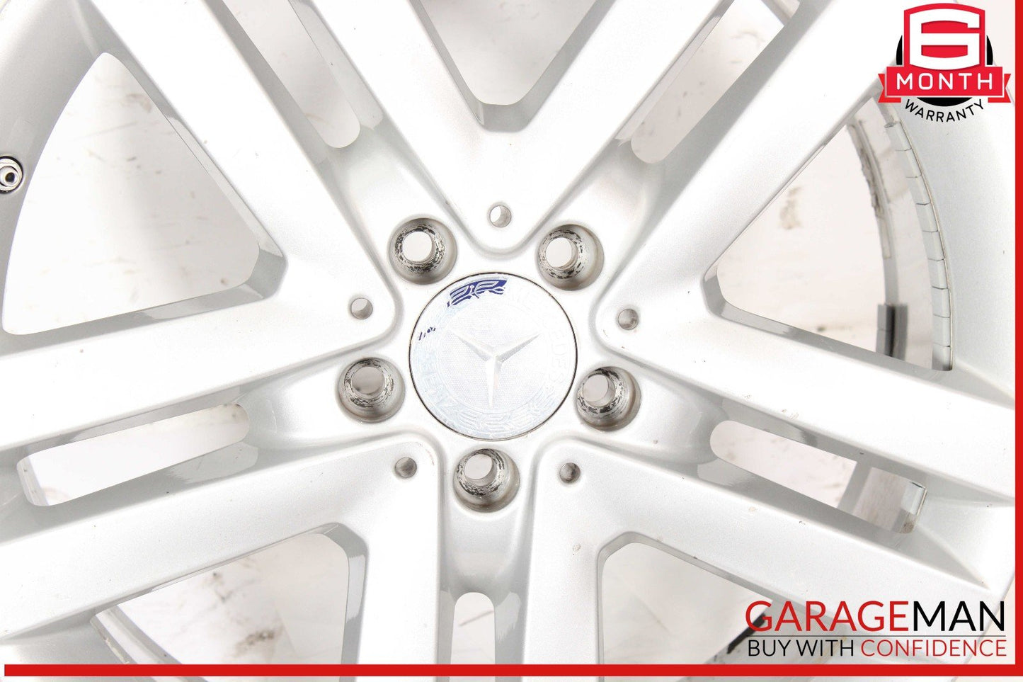 13-19 Mercedes X166 GL450 8.5 x 19 19" Wheel Rim Silver 1664011302 OEM