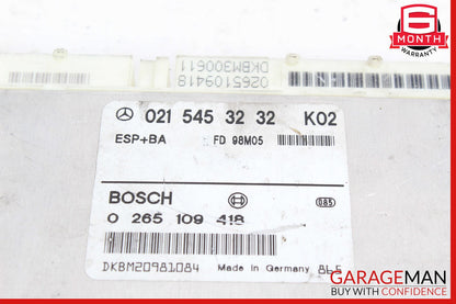 99-02 Mercedes R129 SL500 ESP Engine Computer Control Module Unit 0215453232 OEM