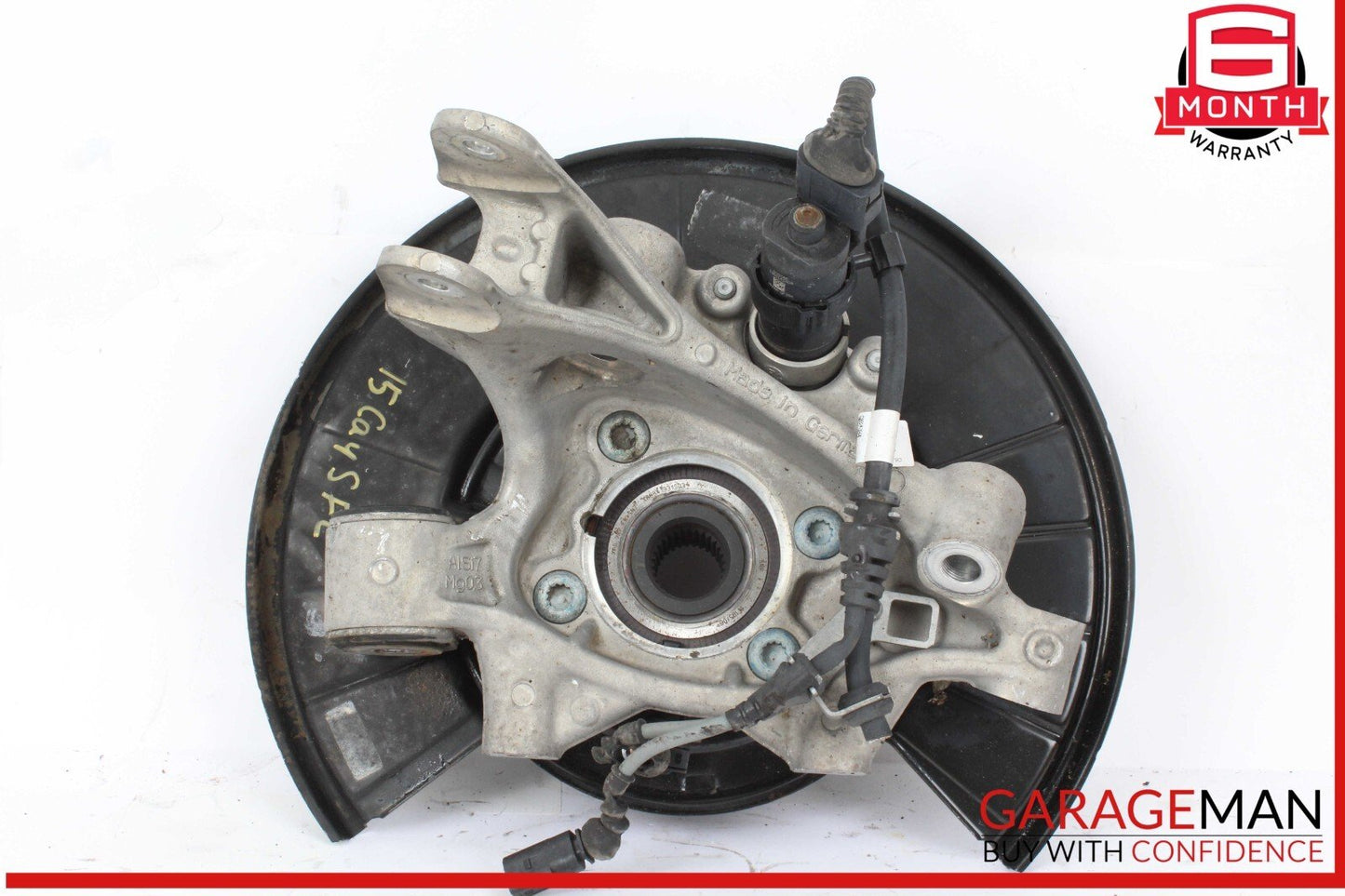 15-18 Porsche Cayenne 958 Rear Left Side Knuckle Spindle OEM