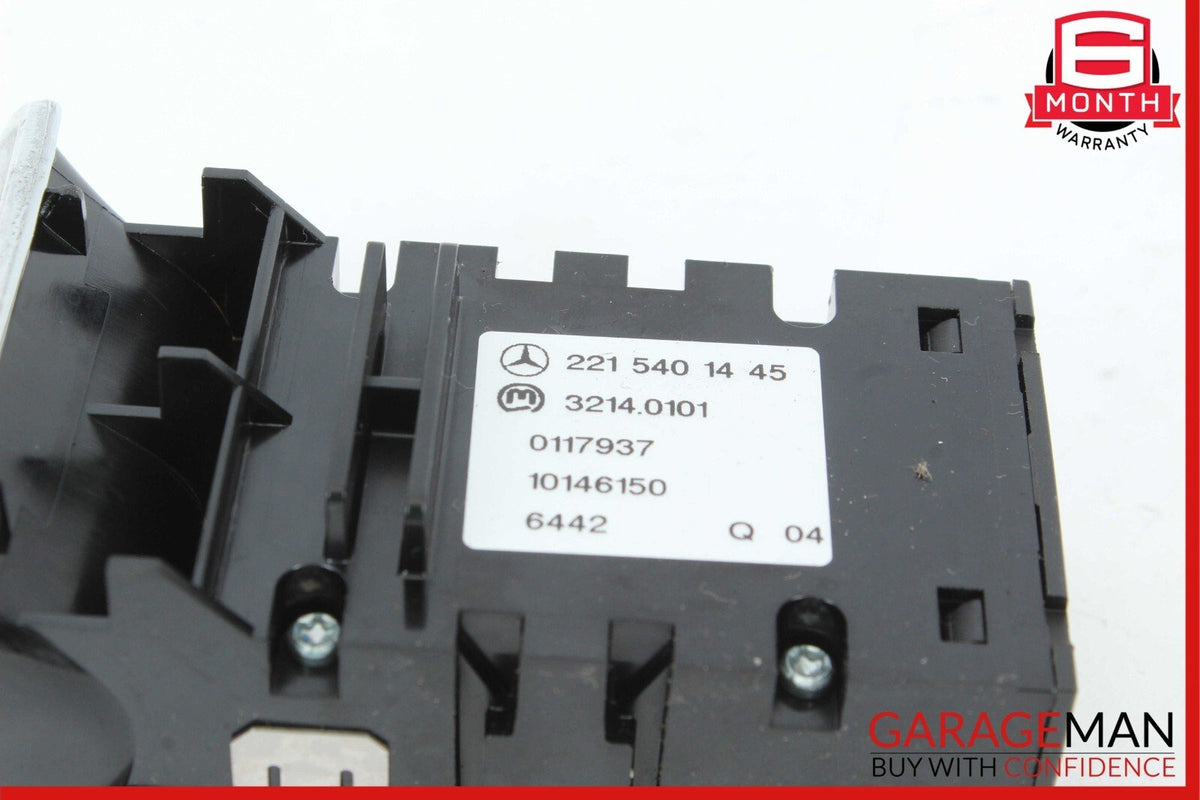 07-14 Mercedes-Benz S550 W221 Electronic Parking Button Switch 2215401445 Genuine