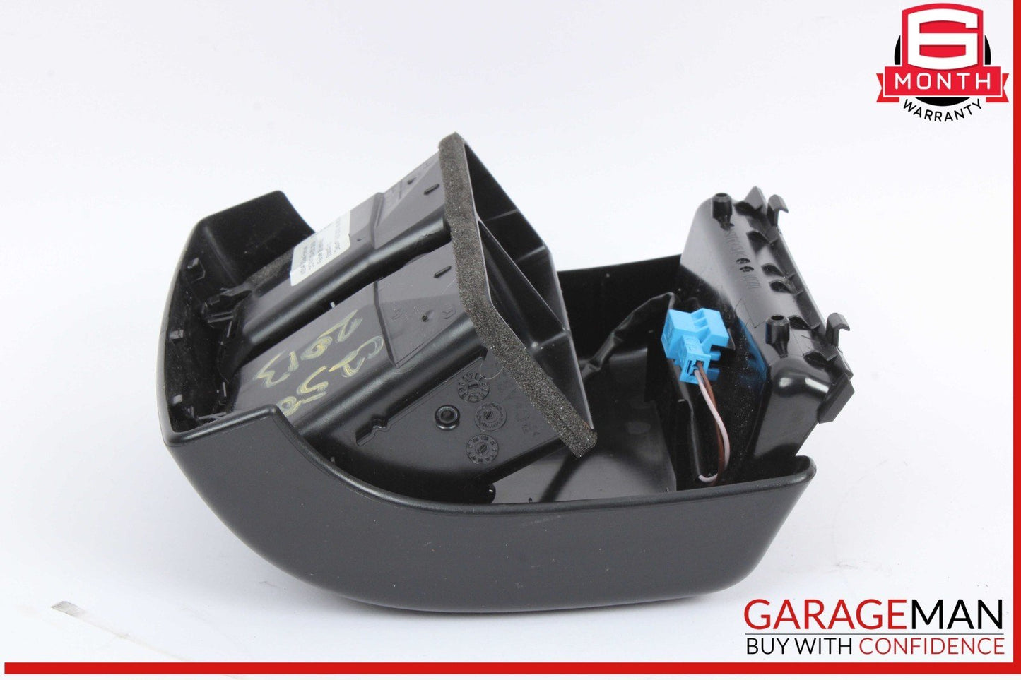 08-17 Mercedes W204 C250 E350 Rear Center Console AC Air Vent Trim Black OEM