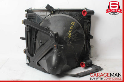 97-05 Porsche Boxster 986 Left Engine Cooling Radiator AC Air Condenser Assy OEM