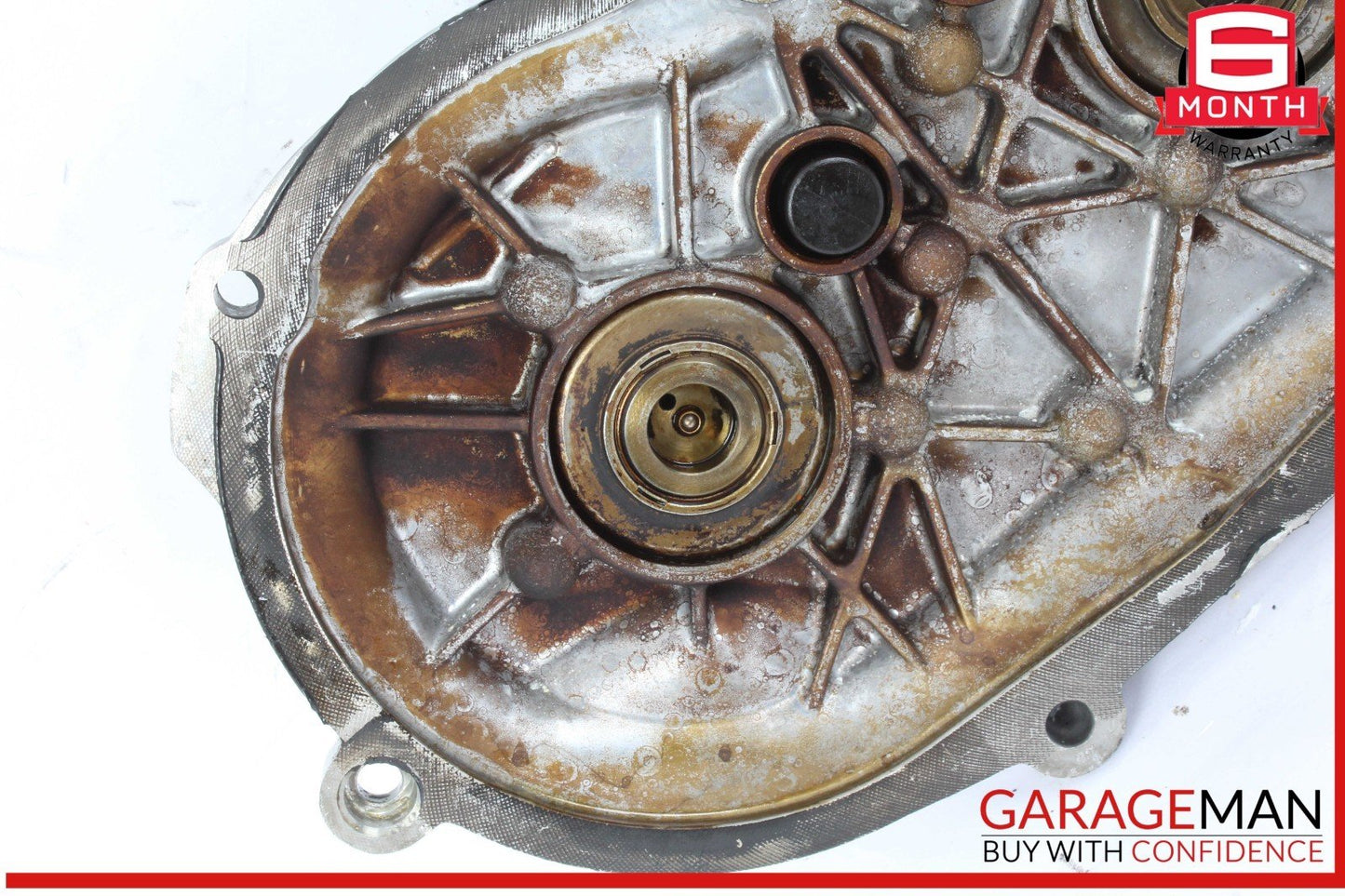05-13 Mercedes W211 E350 ML350 Front Right Engine Timing Chain Cover Plate OEM
