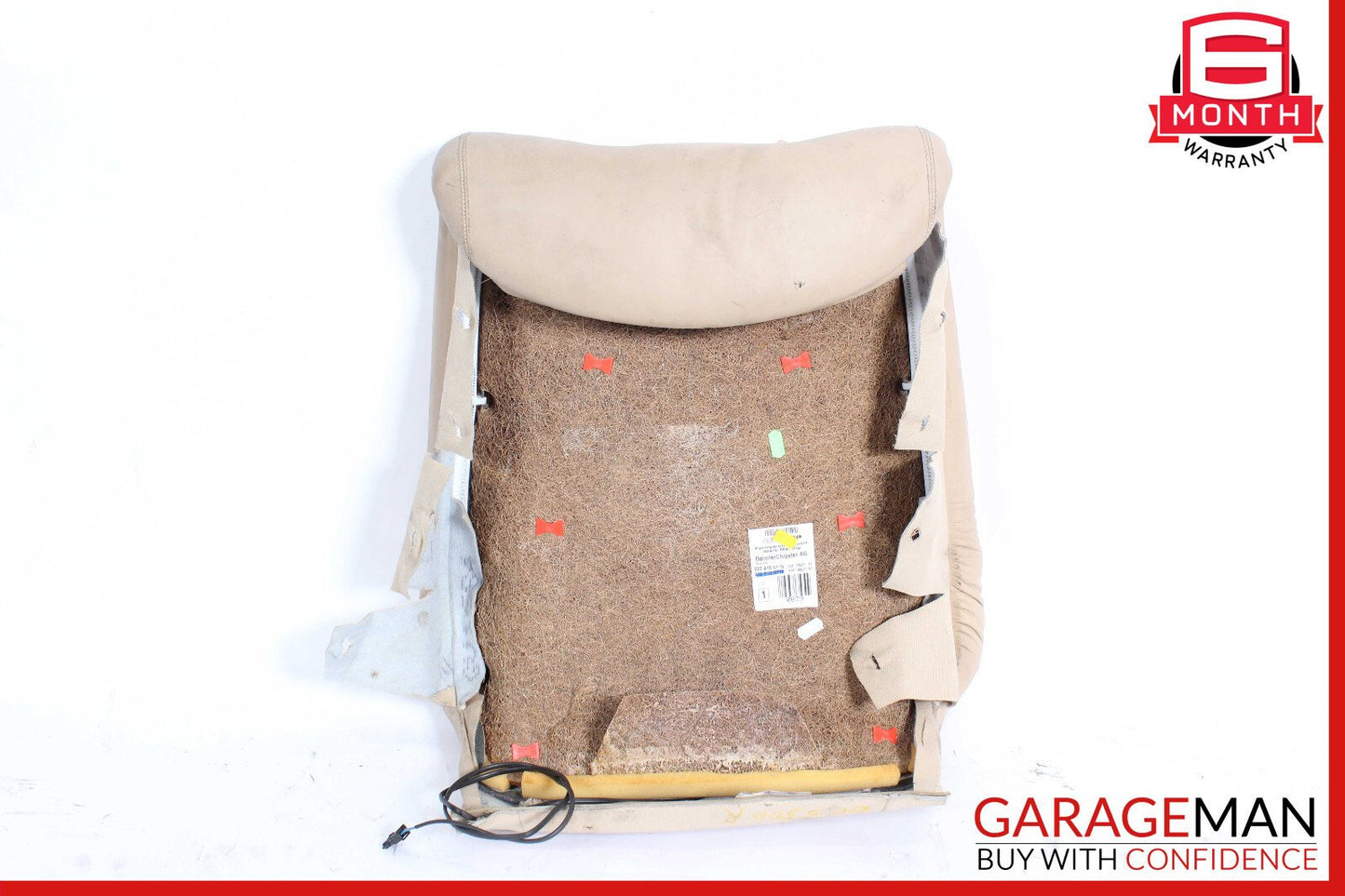 00-02 Mercedes W220 S430 S55 Front Right or Left Top Upper Seat Cushion OEM