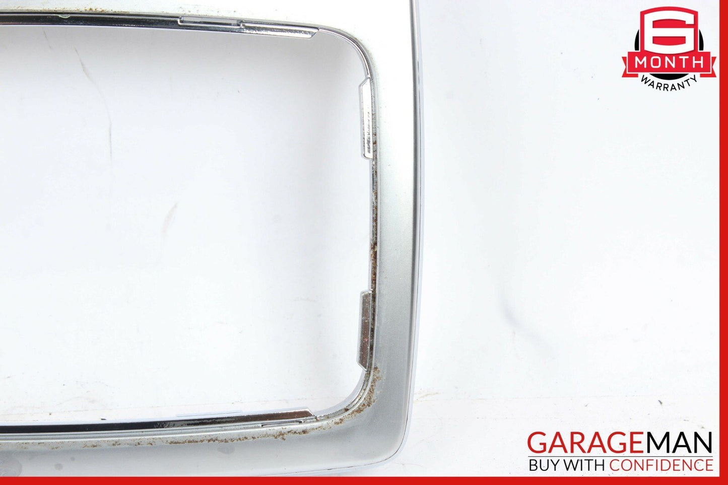 08-14 Mercedes C250 GLK350 E350 Center Console Shift Shifter Bezel Trim Silver