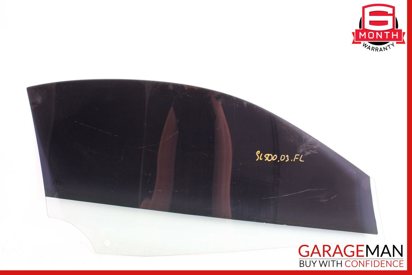 03-12 Mercedes R230 SL500 SL550 Front Left Driver Side Door Window Glass OEM