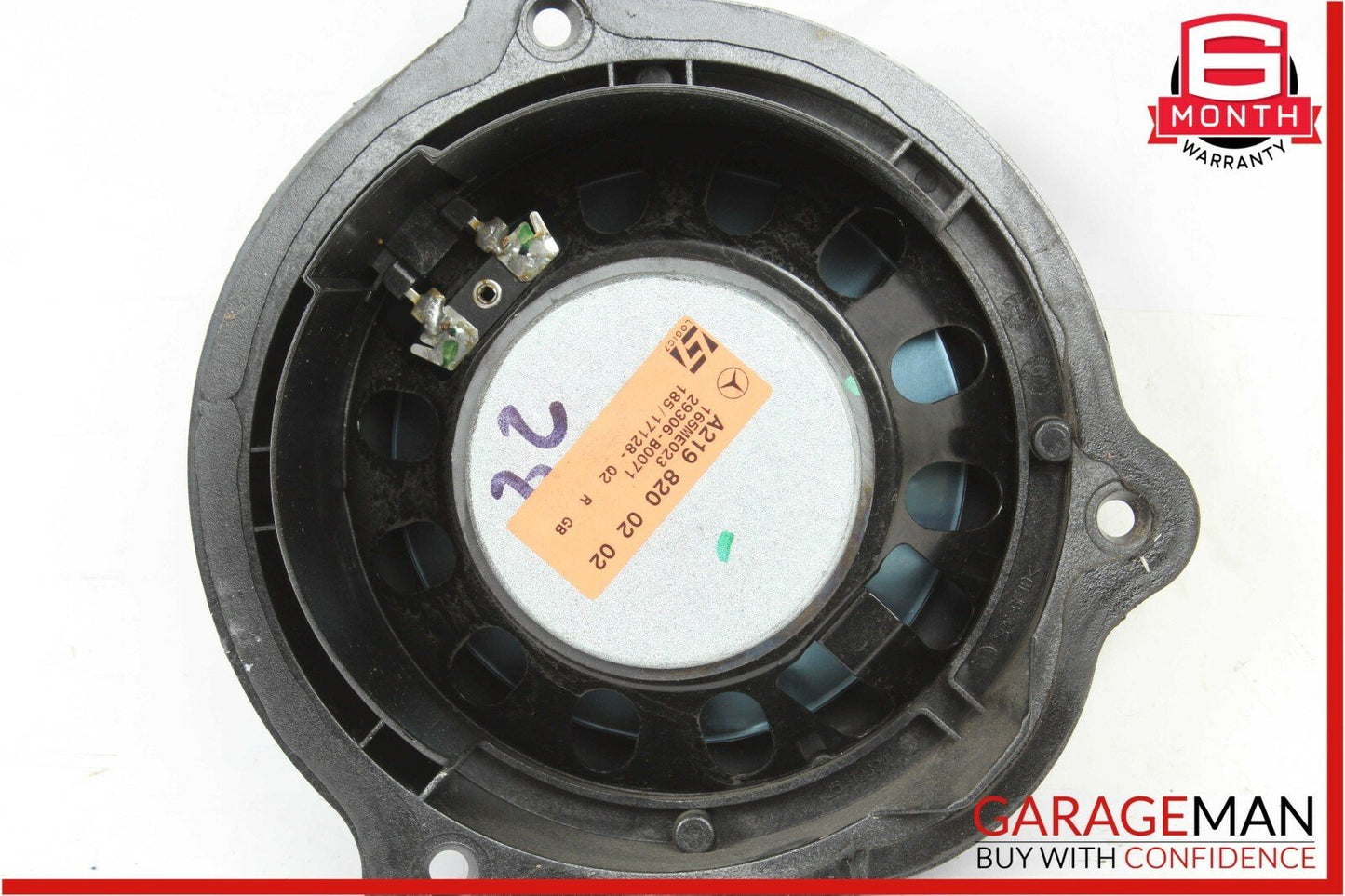 06-11 Mercedes W219 CLS500 Front Right Side Door Sound Audio Speaker