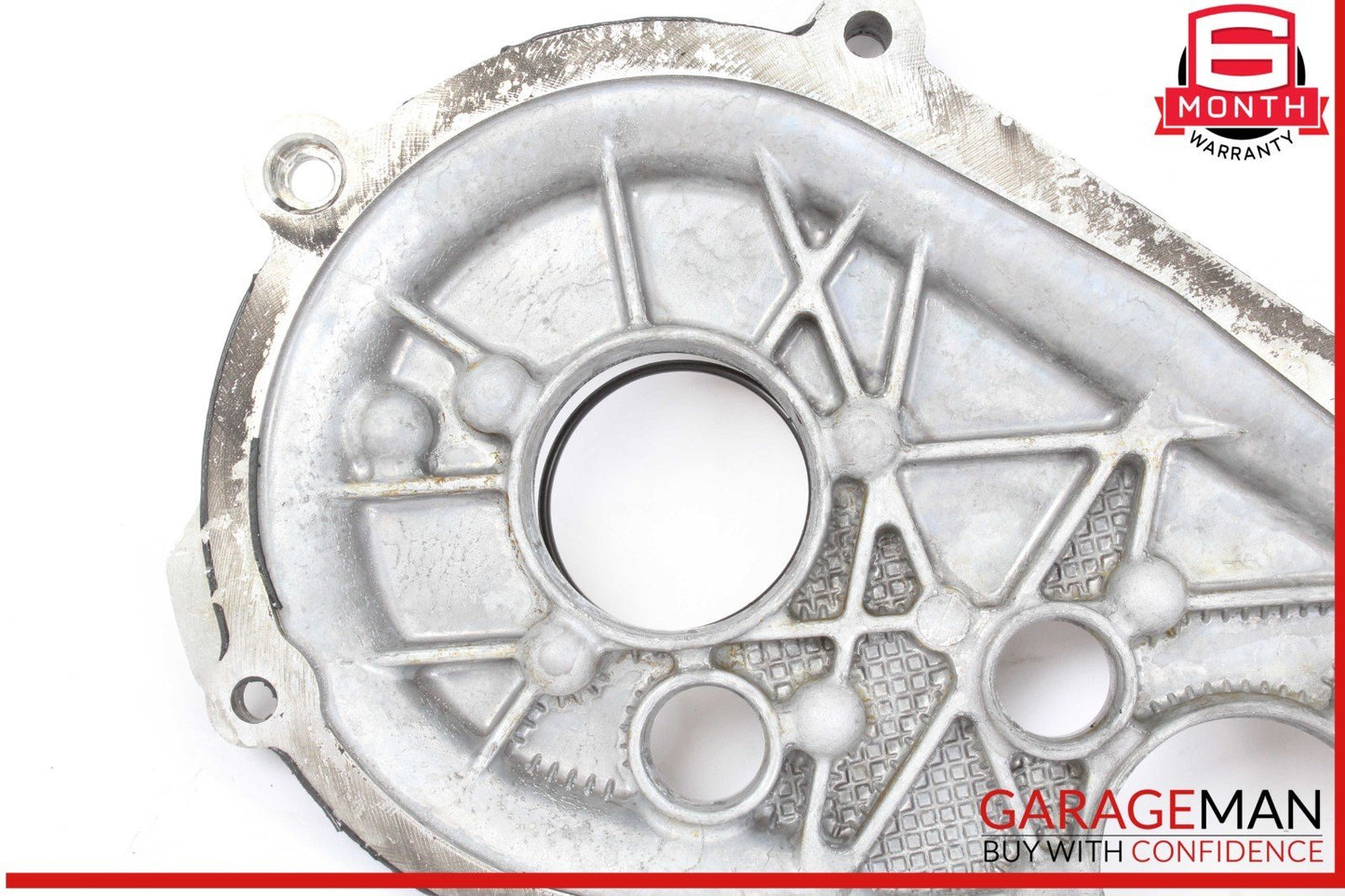 05-13 Mercedes W221 S400 Hybrid Front Left Side Engine Timing Chain Cover Plate