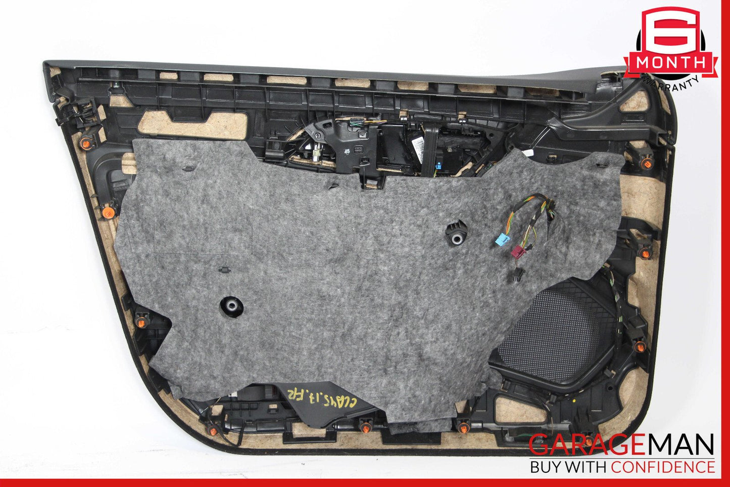 14-19 Mercedes W117 CLA45 Front Right Interior Door Trim Panel Black OEM