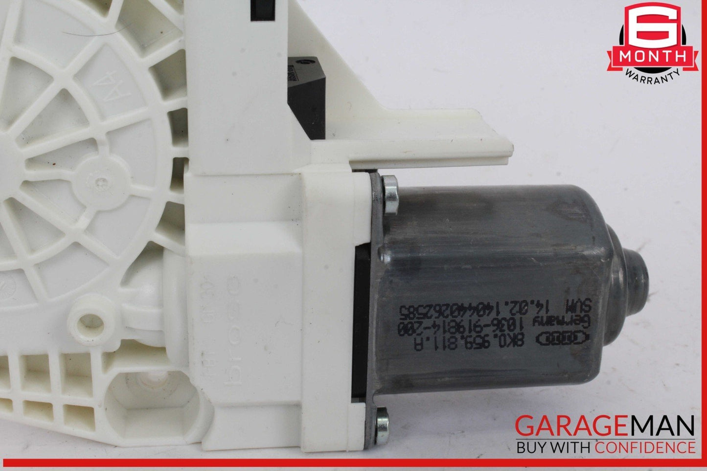 14-17 Audi SQ5 Rear Left Driver Side Window Regulator Motor 8K0959811A OEM