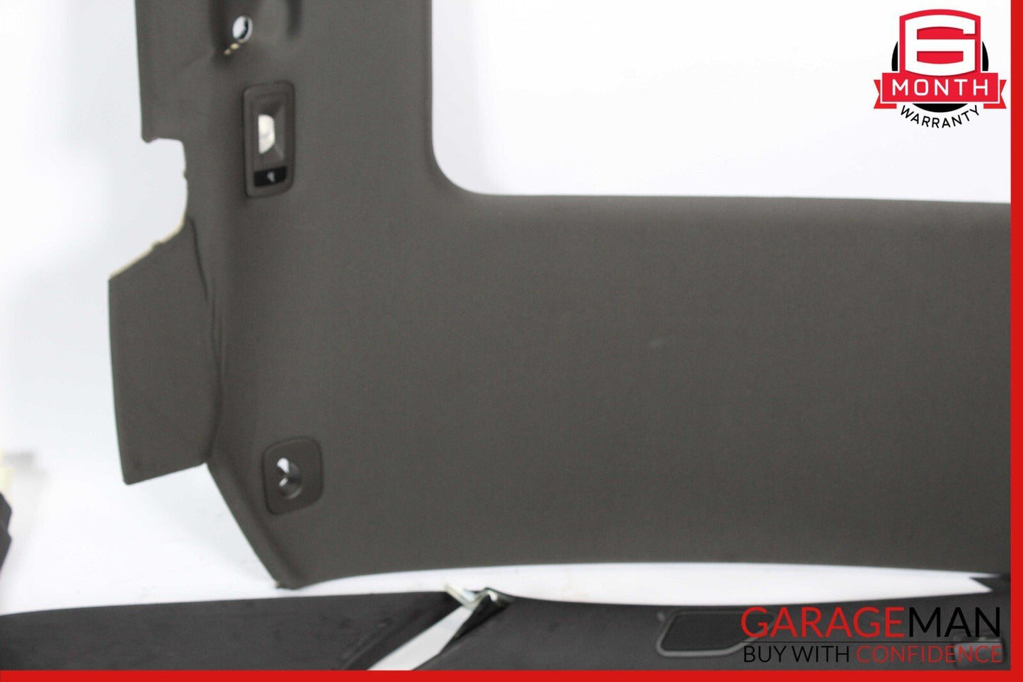 15-18 Porsche Macan 95B Headliner Pillar Trim Panel Cover Set Grey OEM