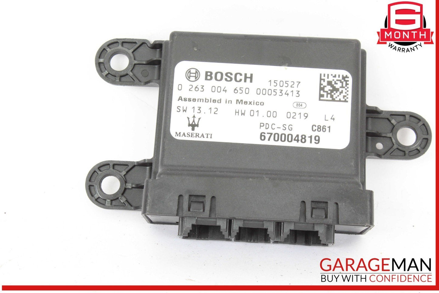 14-18 Maserati Ghibli Parking Park Sensor Control Module Unit 670004819 OEM