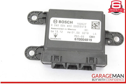 14-18 Maserati Ghibli Parking Park Sensor Control Module Unit 670004819 OEM