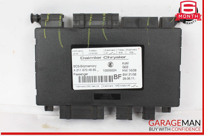03-12 Mercedes X164 GL450 4MATIC Front Right Side Seat Control Module OEM