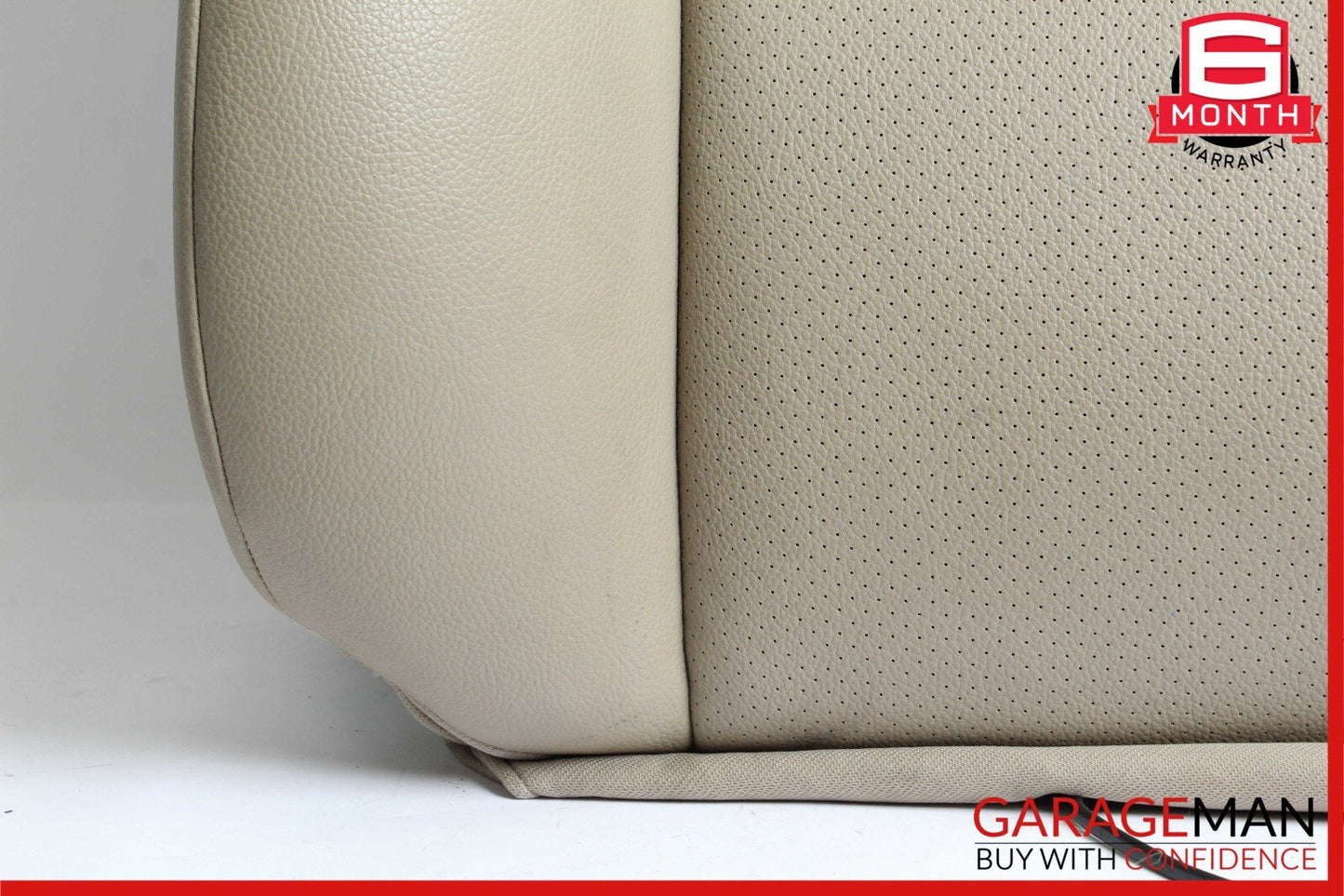 08-11 Mercedes W204 C280 Front Right Passenger Top Upper Seat Cushion Beige OEM