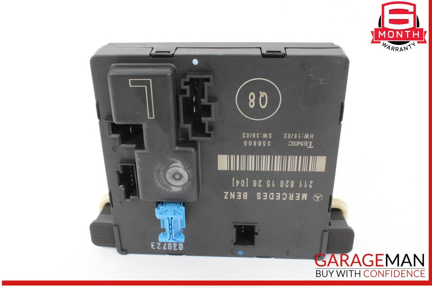 03-09 Mercedes W211 E320 4MATIC Rear Left Driver Side  Door Control Module OEM