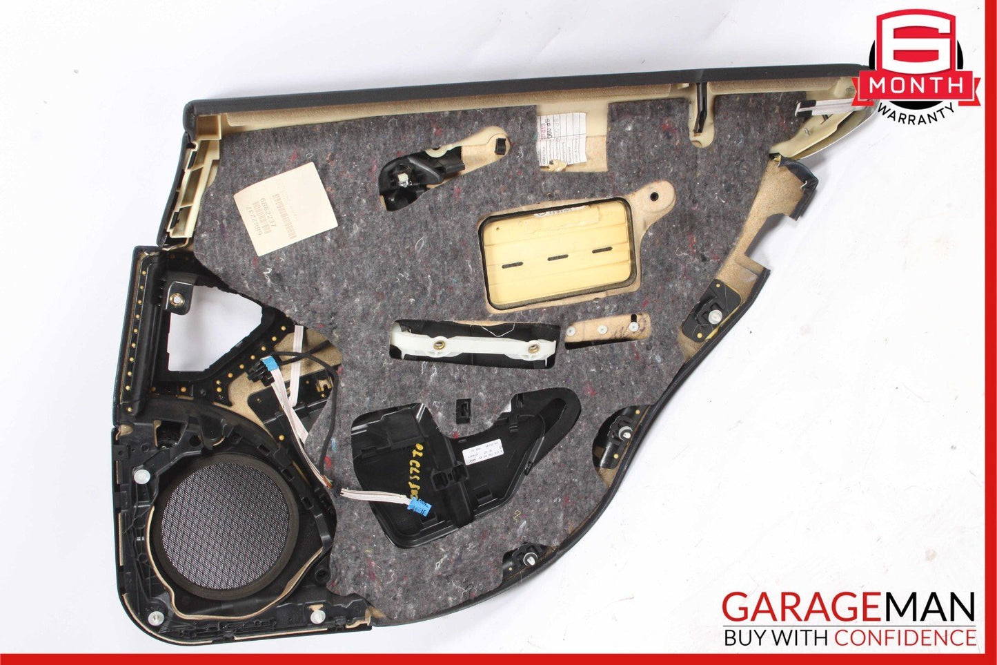 06-11 Mercedes W219 CLS500 Rear Left Interior Door Trim Panel Cover Anthracite