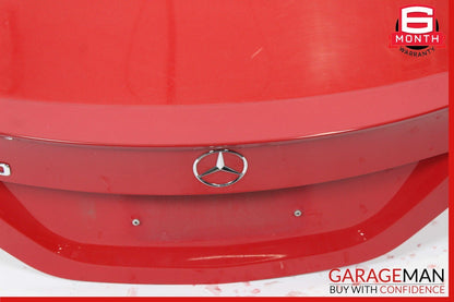 14-19 Mercedes W117 CLA180 CLA250 Sedan Rear Trunk Lid Deck Shell Panel Red OEM