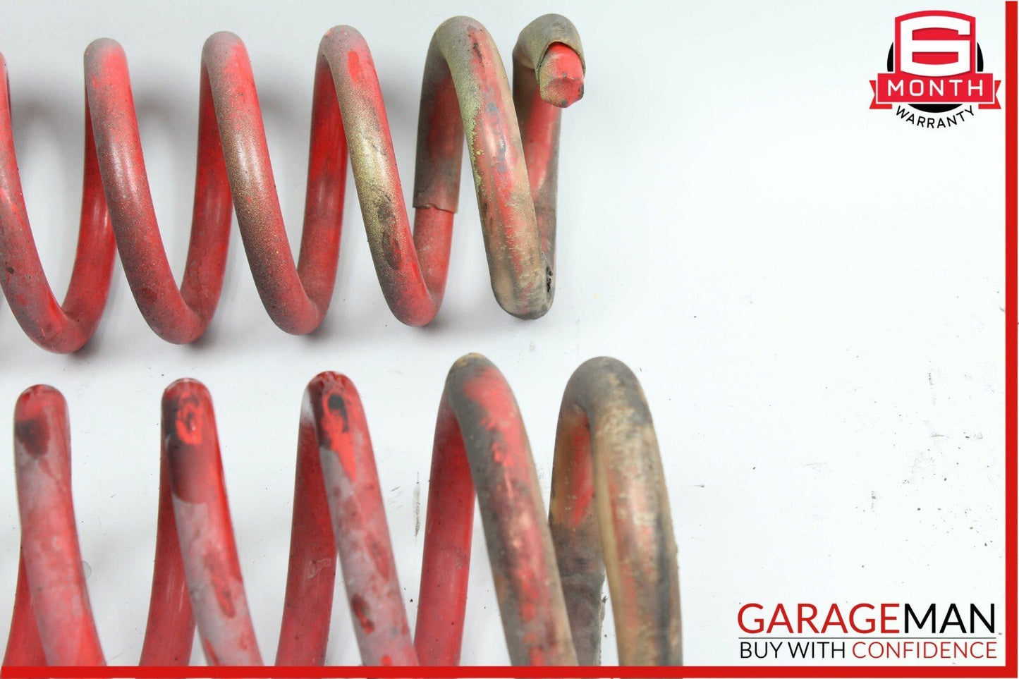 08-14 Mercedes W204 C300 Rear Left & Right Shock Absorber Coil Spring Set OEM