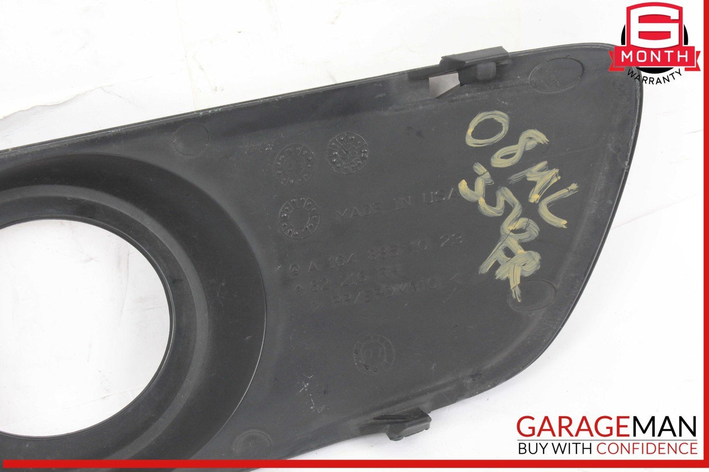 06-09 Mercedes W164 ML350 4MATIC Front Right Side Foglight Fog Light Trim Cover