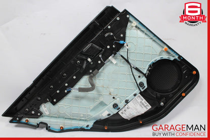 08-14 Mercedes W204 C300 C250 C350 Rear Right Interior Door Panel Black OEM