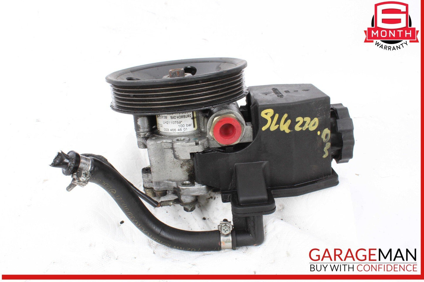97-04 Mercedes R170 SLK230 Power Steering Pump 0034664601