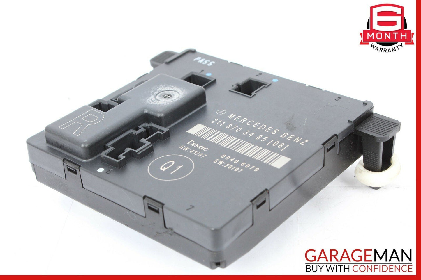07-09 Mercedes W211 E350 E550 Rear Right Passenger Side Door Control Module OEM