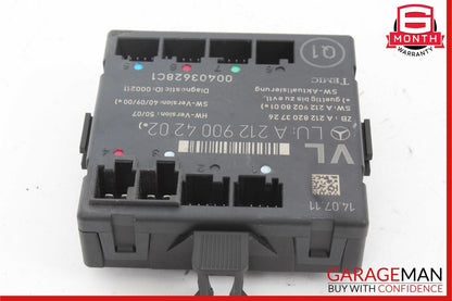 08-18 Mercedes E350 E400 C250 SLK350 Front Left Side Door Control Module Unit