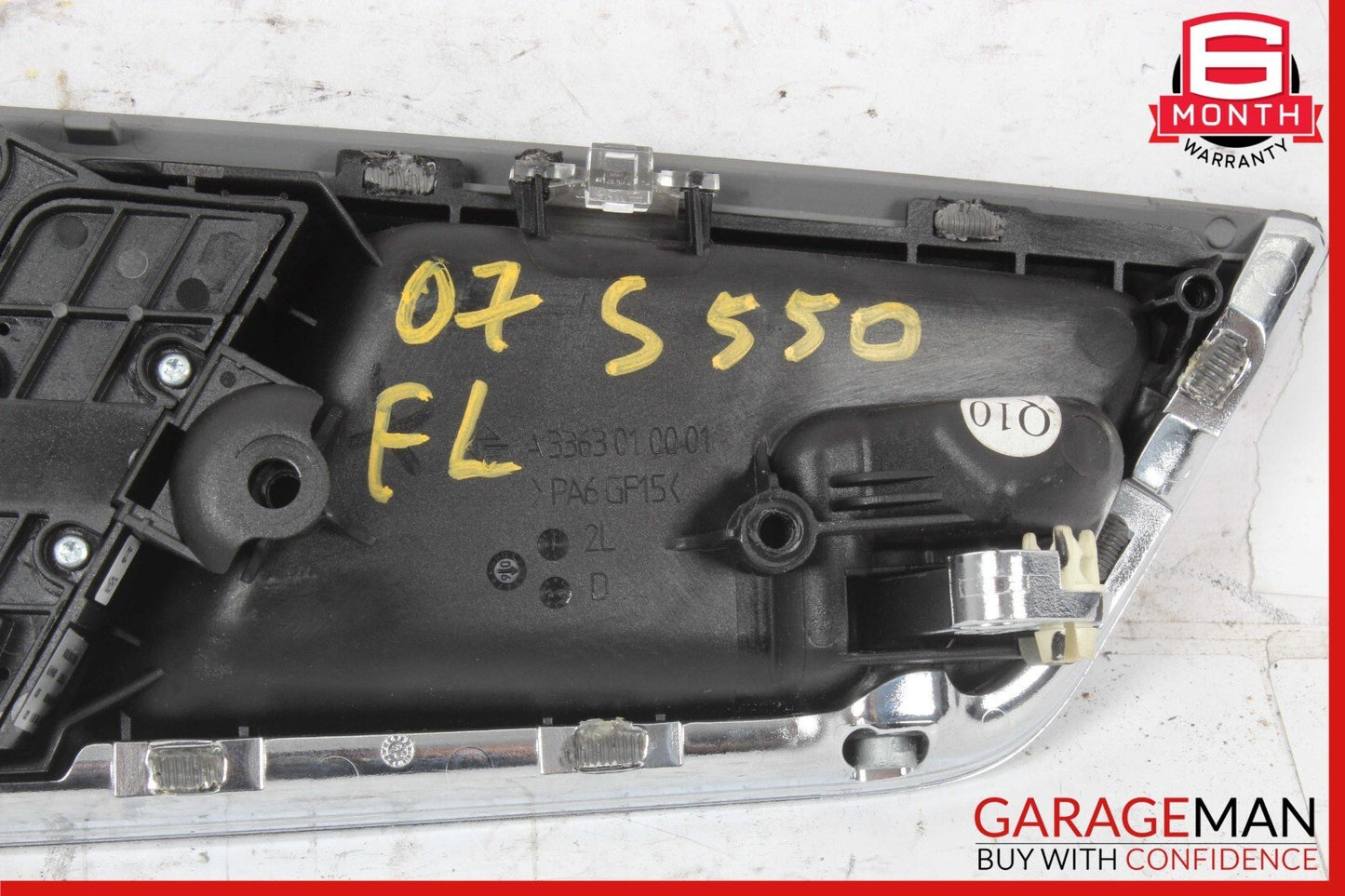 07-14 Mercedes W221 S550 CL600 Front Left Seat Control Memory Switch Trim Assy