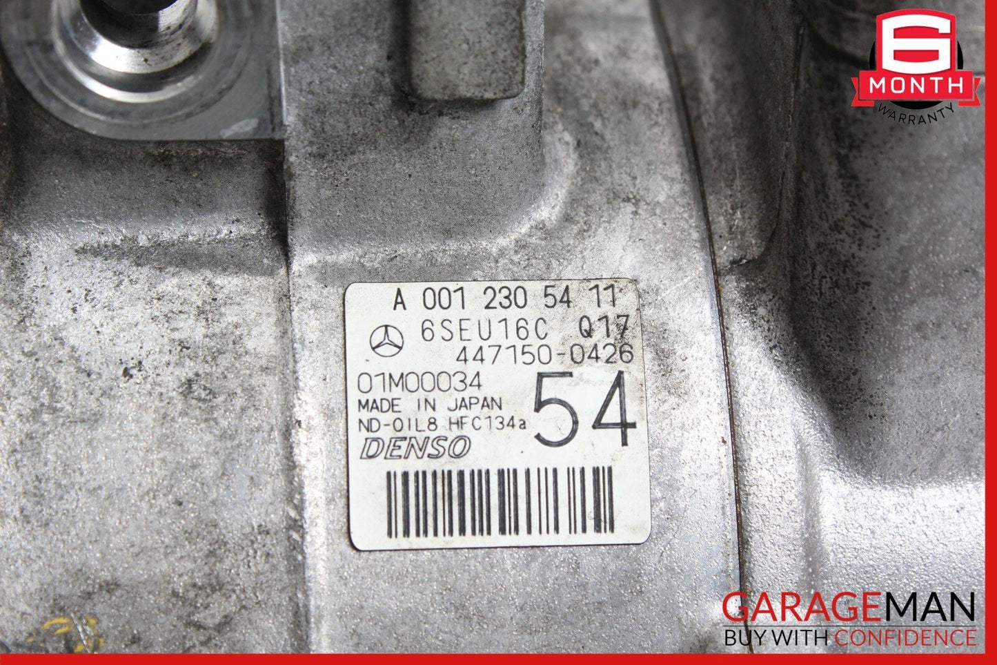 05-11 Mercedes R171 SLK350 C350 A/C AC Air Cooling Conditioner Compressor OEM