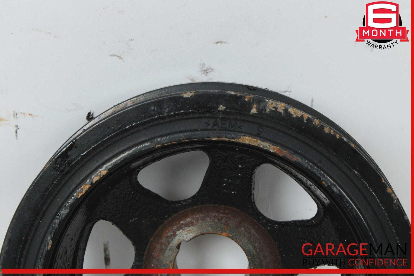 06-12 Mercedes W204 C300 C350 Engine Motor Crankshaft Crank Shaft Pulley OEM