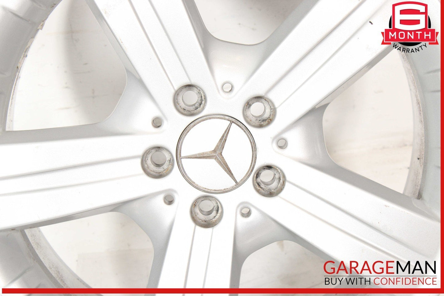07-12 Mercedes X164 GL350 GL450 8 X 18" R18 Wheel Rim Silver 1644010602 OEM