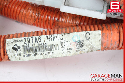 11-12 Nissan Leaf Inverter Electric HIgh Voltage Cable Harness OEM