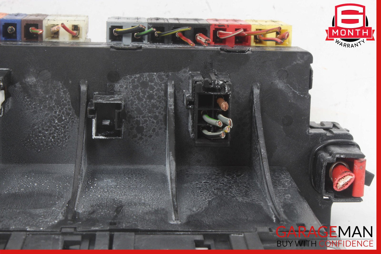 03-12 Mercedes R230 SL500 Front Left SAM Fuse Box Signal Acquisition Assembly