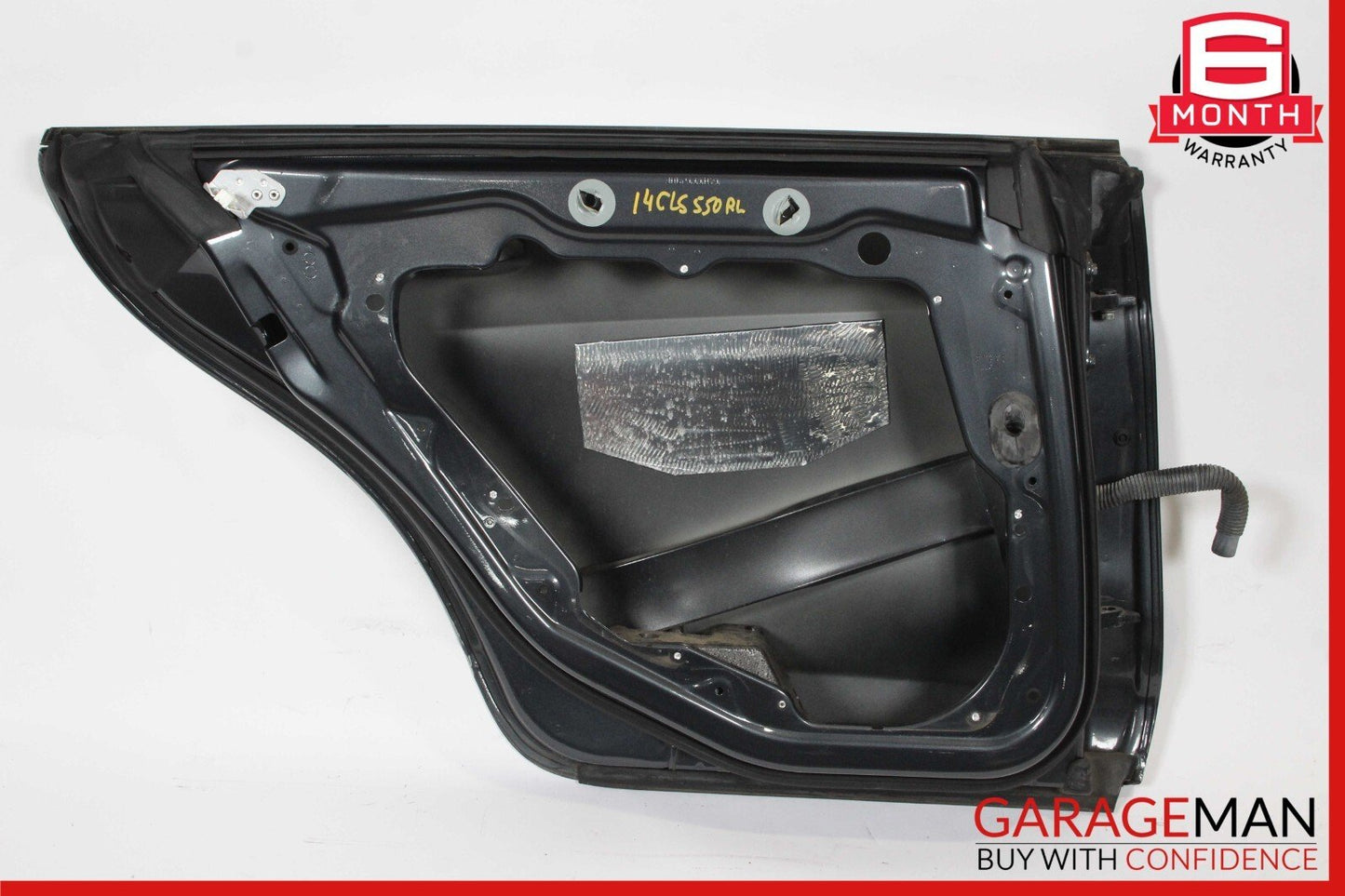 12-18 Mercedes W218 CLS400 CLS550 Rear Left Side Exterior Door Shell Grey
