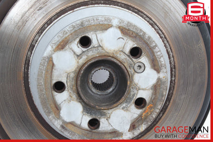 07-09 Mercedes W211 E350 Rear Right Spindle Knuckle Hub Bearing Brake Rotor