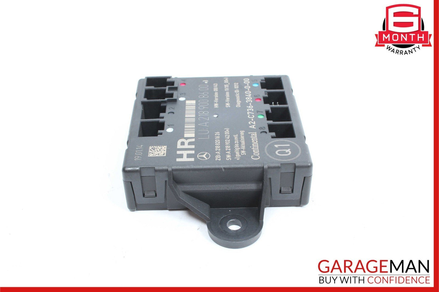08-18 Mercedes E350 C300 CLS550 CLS400 Rear Right Side Door Control Module Unit