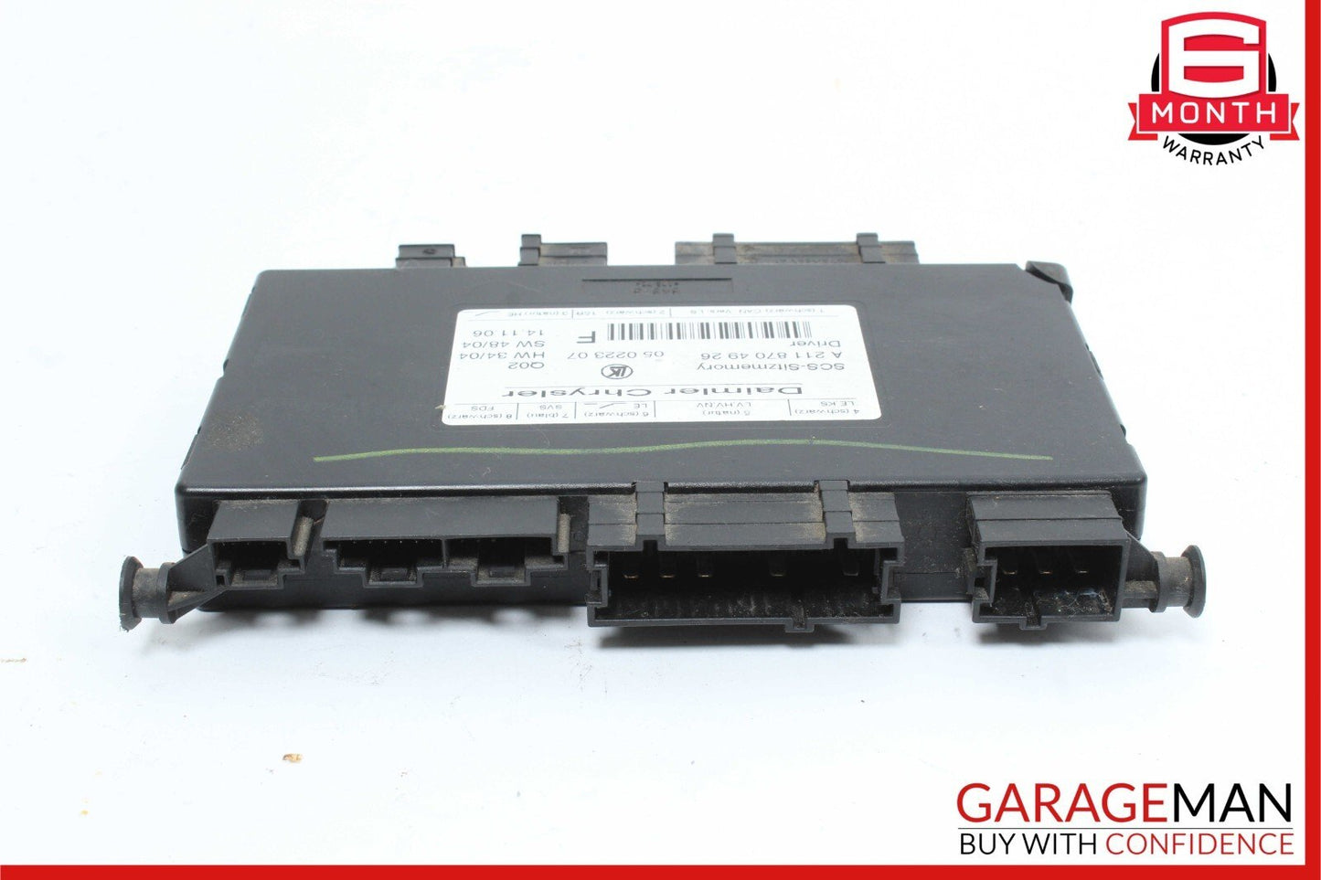 03-12 Mercedes X164 GL450 GL350 R350 Front Left Seat Control Module OEM