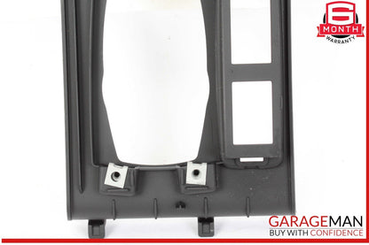 14-21 BMW i3 I01 Hybrid Front Center Middle Console Cover Plastic Trim Panel OEM