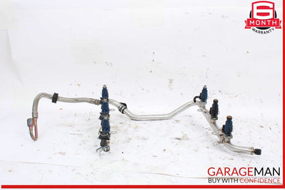 98-05 Mercedes W163 ML320 Fuel Injector Rail w/ Fuel Injectors 1120700595 OEM