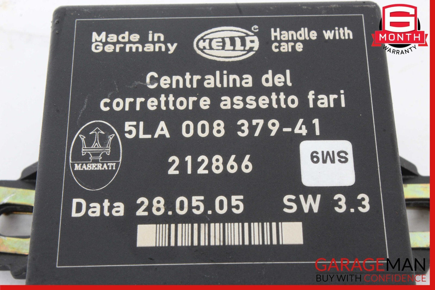 03-08 Maserati Quattroporte M139 HID Xenon Headlight Control Module OEM