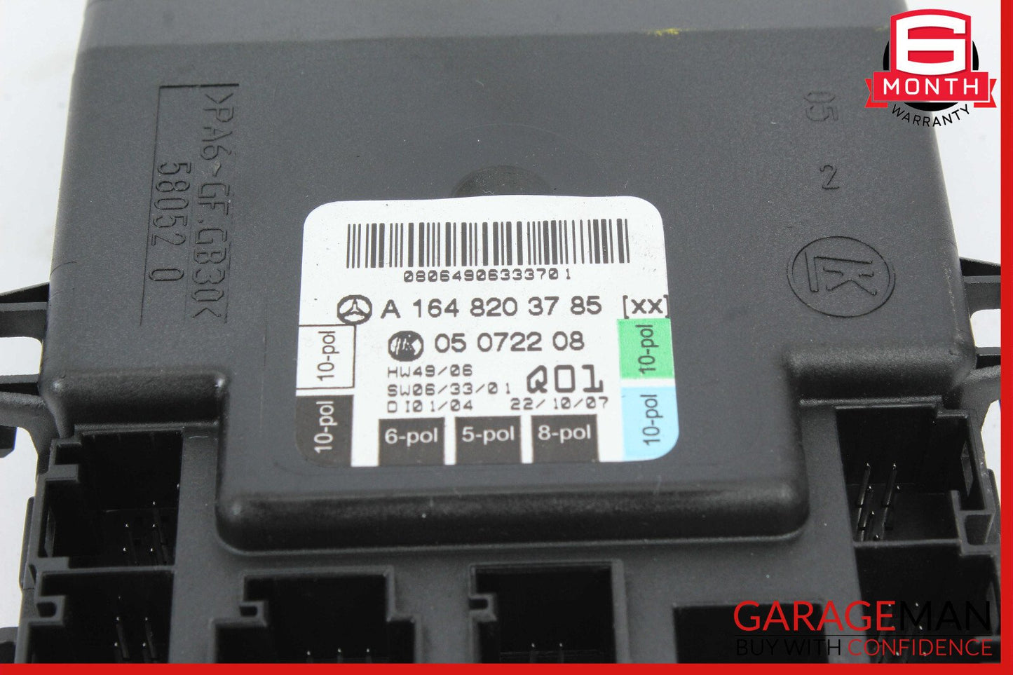 06-13 Mercedes X164 GL450 R350 GL550 Front Left Driver Door Control Module OEM