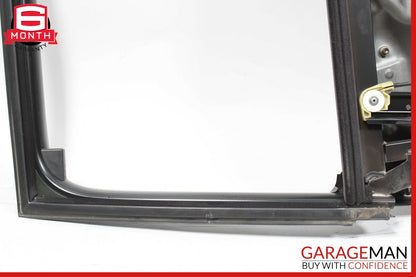 03-06 Porsche Cayenne 955 Rear Left Side Door Plate Window Frame Panel Assembly