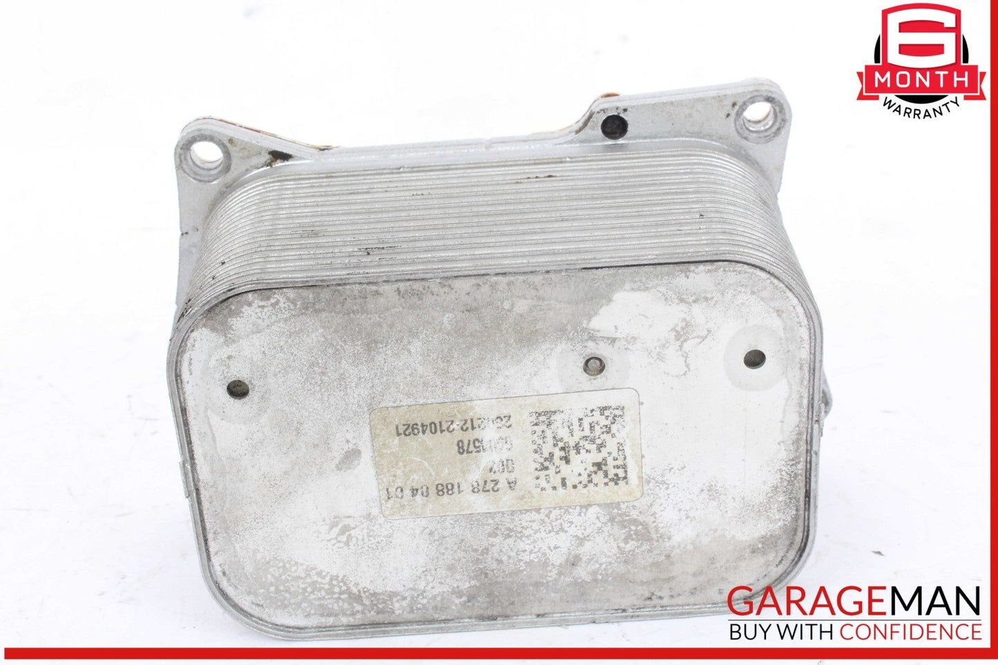 11-19 Mercedes W218 CLS550 E63 AMG Engine Oil Cooler Radiator 2781880401 OEM