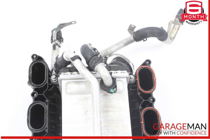 Mercedes W218 CLS550 Air Intake Manifold Distributor Engine Intercooler Radiator