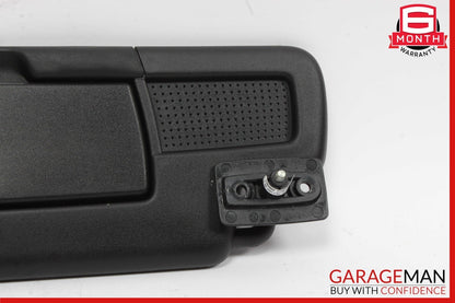 05-11 Mercedes R171 SLK300 Front Left Driver Sun Visor Sunvisor Shade Black OEM