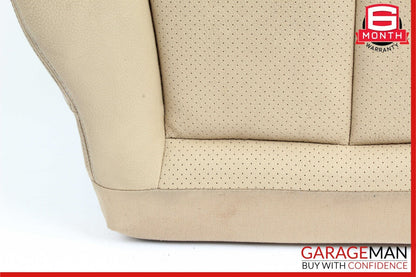07-09 Mercedes W211 E350 E550 Front Right Lower Bottom Seat Cushion Cover Brown