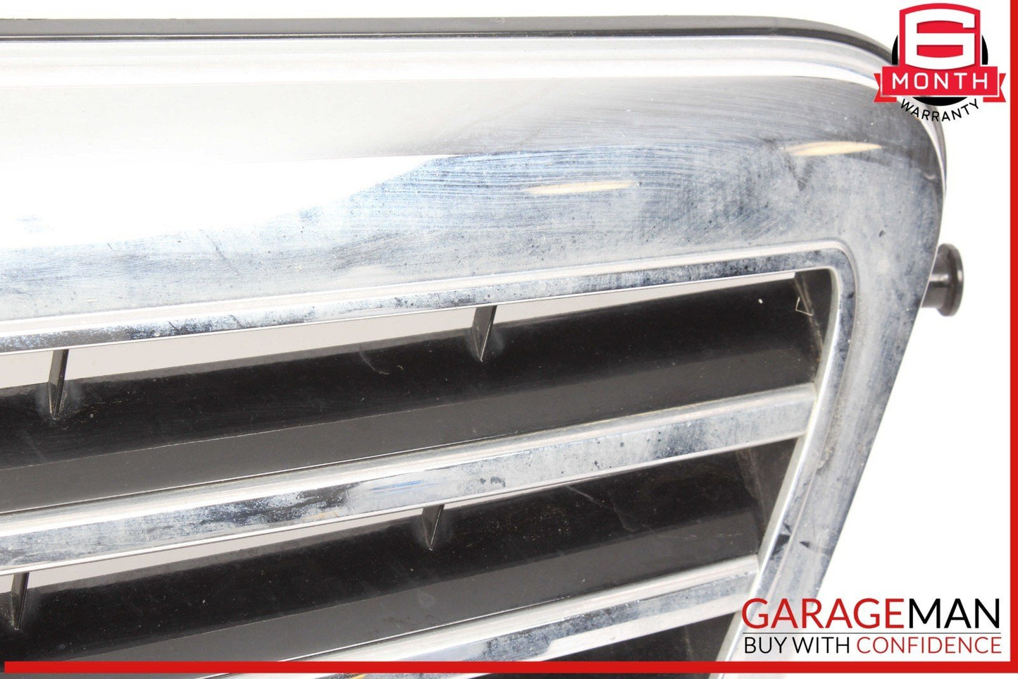 07-09 Mercedes W211 E500 E350 Front Center Bumper Grill Grille Trim Cover Panel