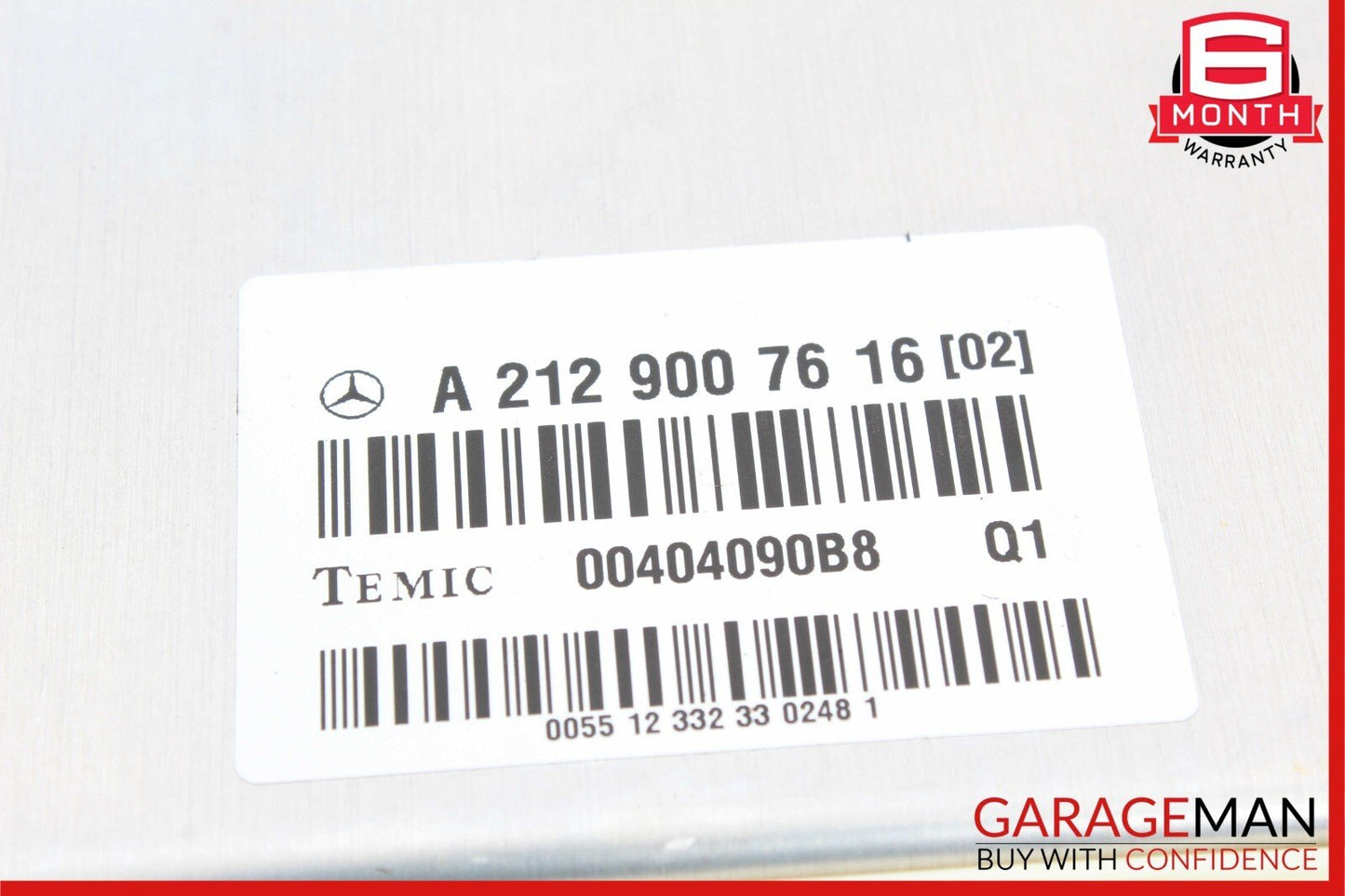 10-18 Mercedes W212 E63 AMG CLS400 CLS550 Airmatic Air Suspension Control Module