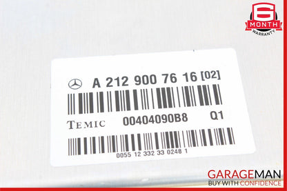 10-18 Mercedes W212 E63 AMG CLS400 CLS550 Airmatic Air Suspension Control Module